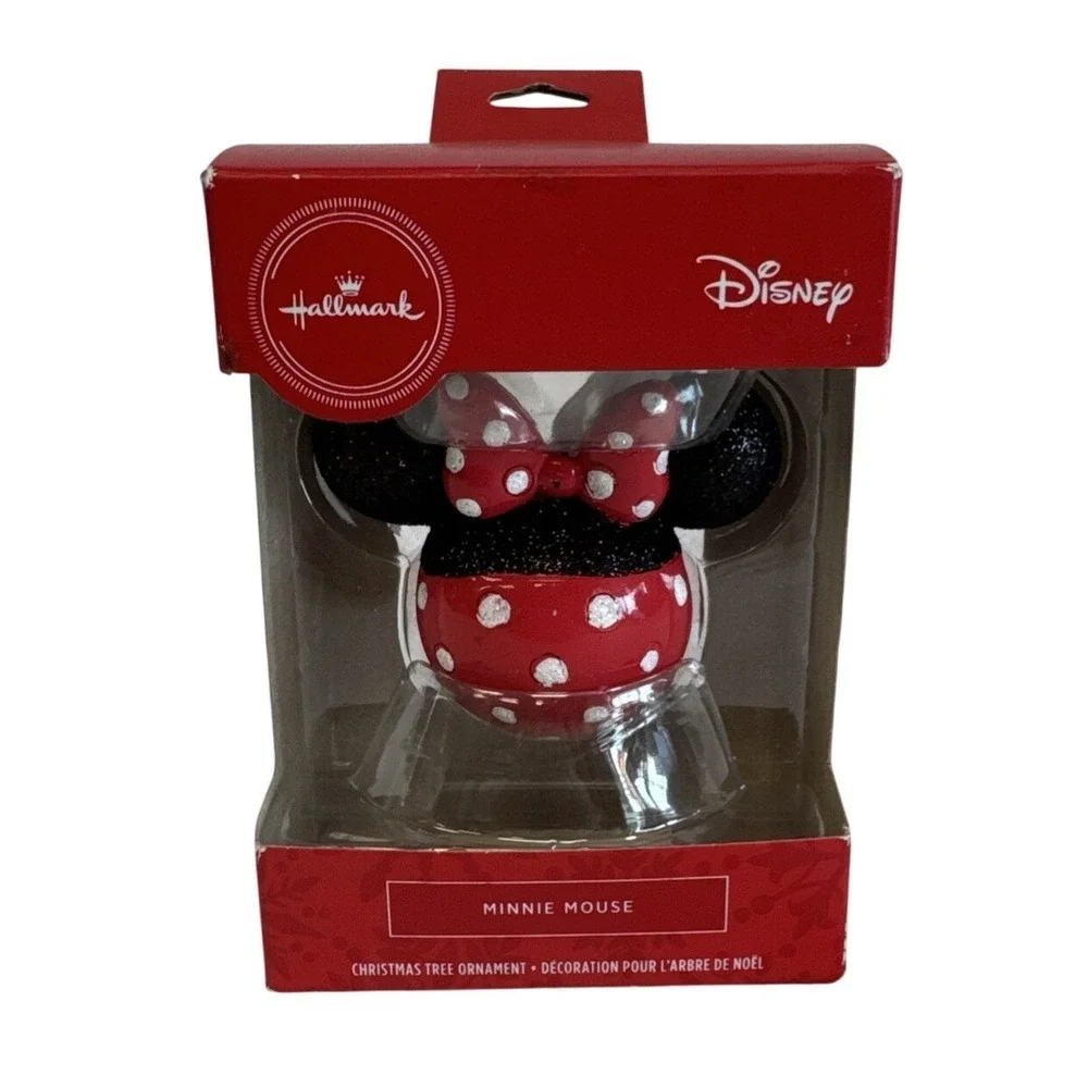 Disney Hallmark Minnie Mouse Christmas Tree Ornament Decoration New‎ in Box
